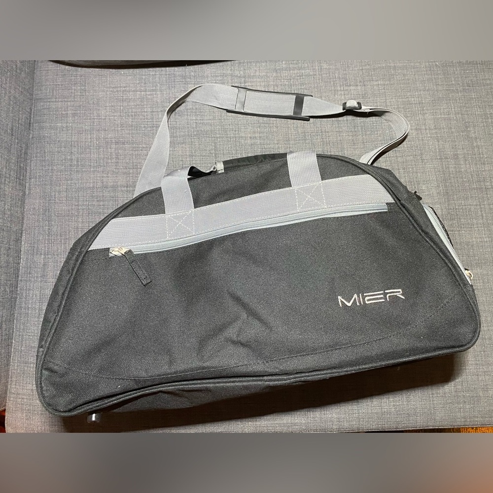 Mier duffel bag, black and gray